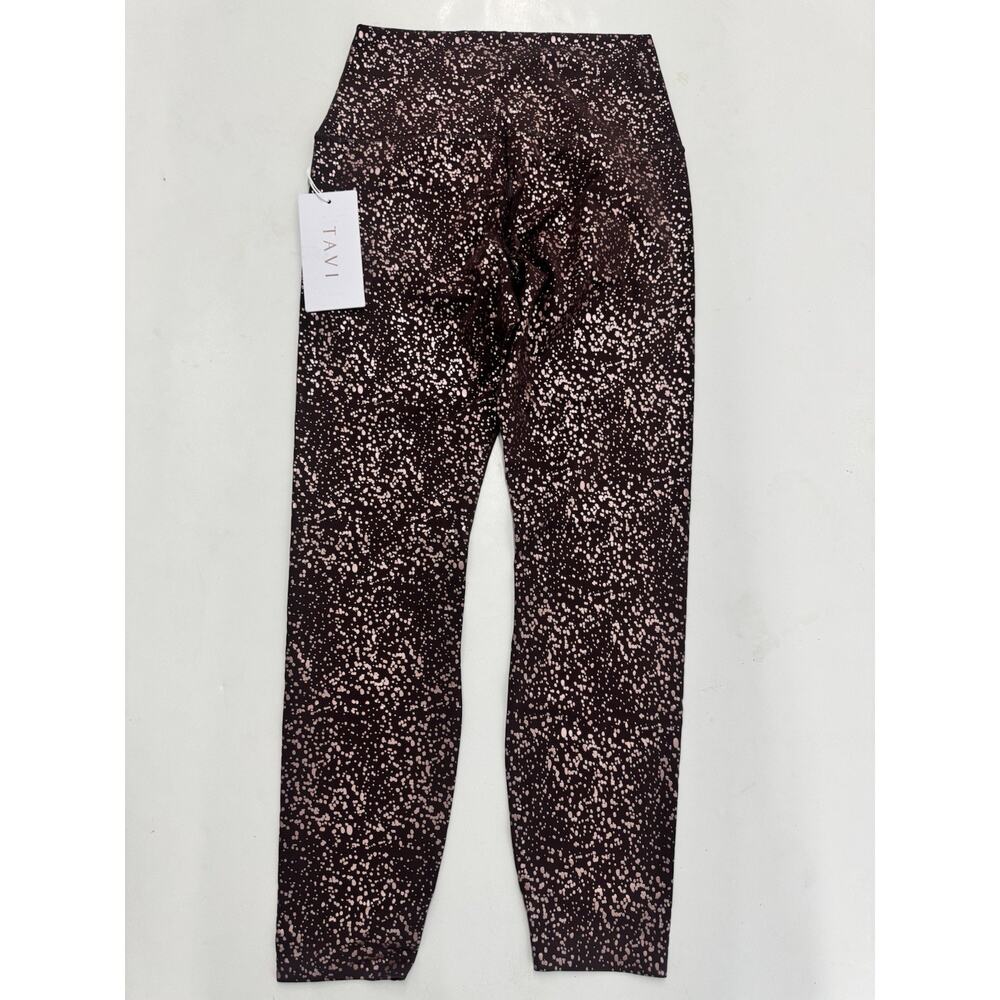 Tavi High Waisted 7/8 Tight- Quartz Glimmer Large